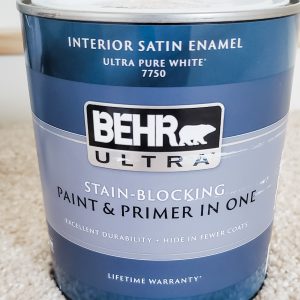 Stain Blocker White Paint for Eva's Nursery Room
