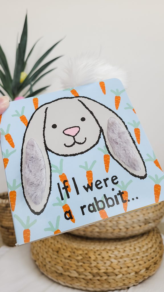 Jellycat Board Book "If I were a Rabbit"